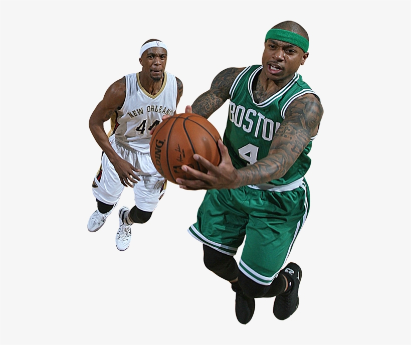 Isaiah Thomas Finishes At The Rim - Boston, transparent png #464036