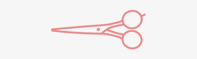 Scissors-pink - Portable Network Graphics, transparent png #464074
