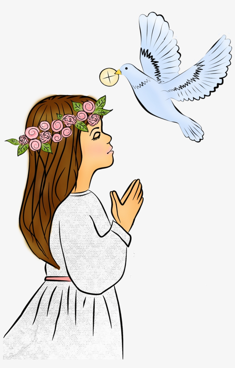 Niña Primera Comunión - First Holy Communion Clipart, transparent png #464099