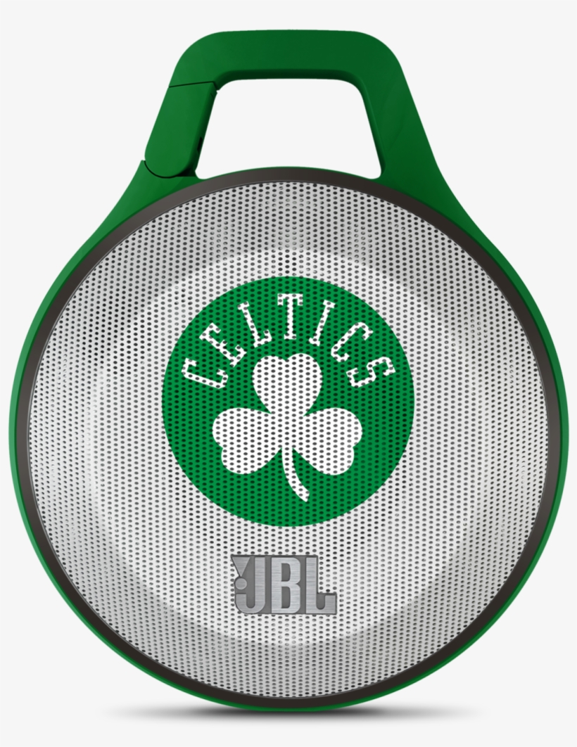 Jbl Clip Nba Edition - Jbl Jblclipcelticsam Ultra Bluetooth Speaker W/integrated, transparent png #464122