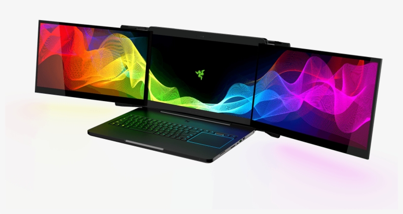 Projvalerie - Razer Laptop 3 Screens, transparent png #464161