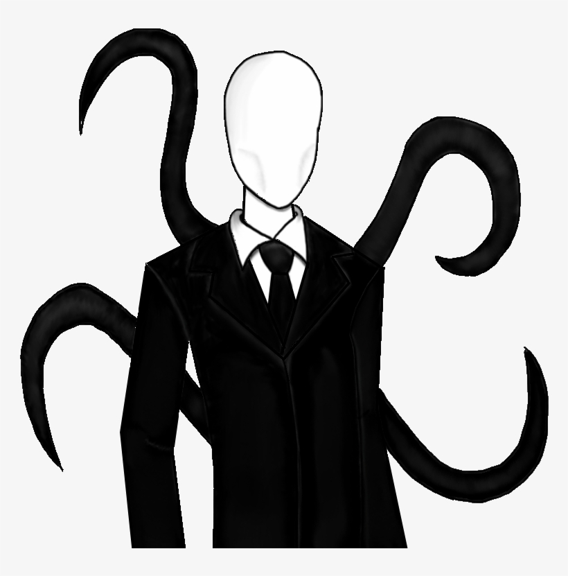 Tentacle Drawing Robot - Creepypasta Slenderman, transparent png #464262