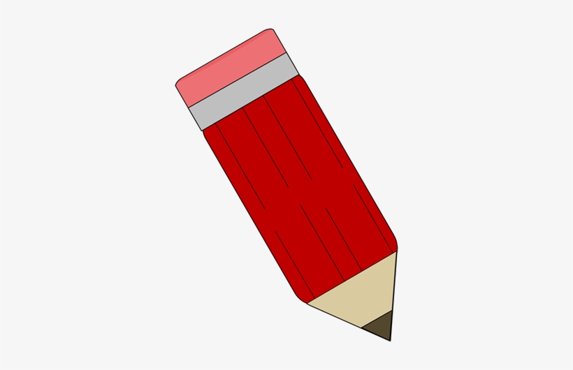 Red Pencil Clipart - Clip Art Red Pencil, transparent png #464371