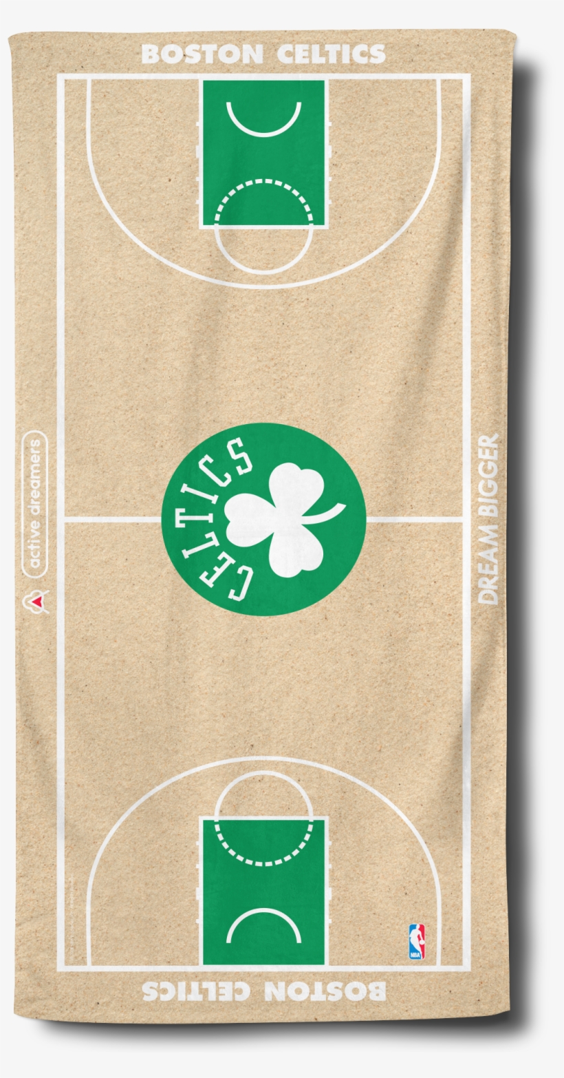 Celtics Beach Towel - Basketball Nba Boston Celtics - 1101-18-1329 - 2 Oz, transparent png #464641