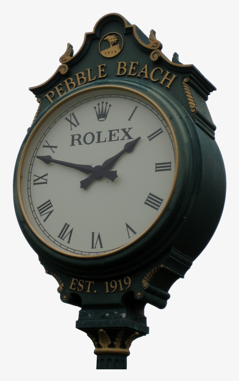 Clock Grandfather Clock Rolex - Pebble Beach On Cannery Row, transparent png #464741
