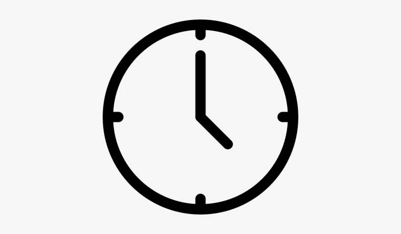 Old Round Clock Vector - Clock Icon, transparent png #464762
