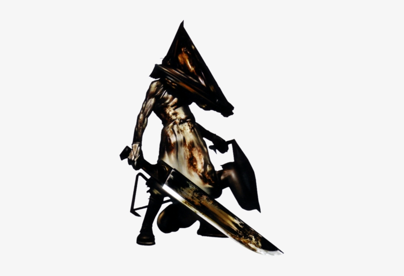Red Pyramid - Pyramid Head, transparent png #465094