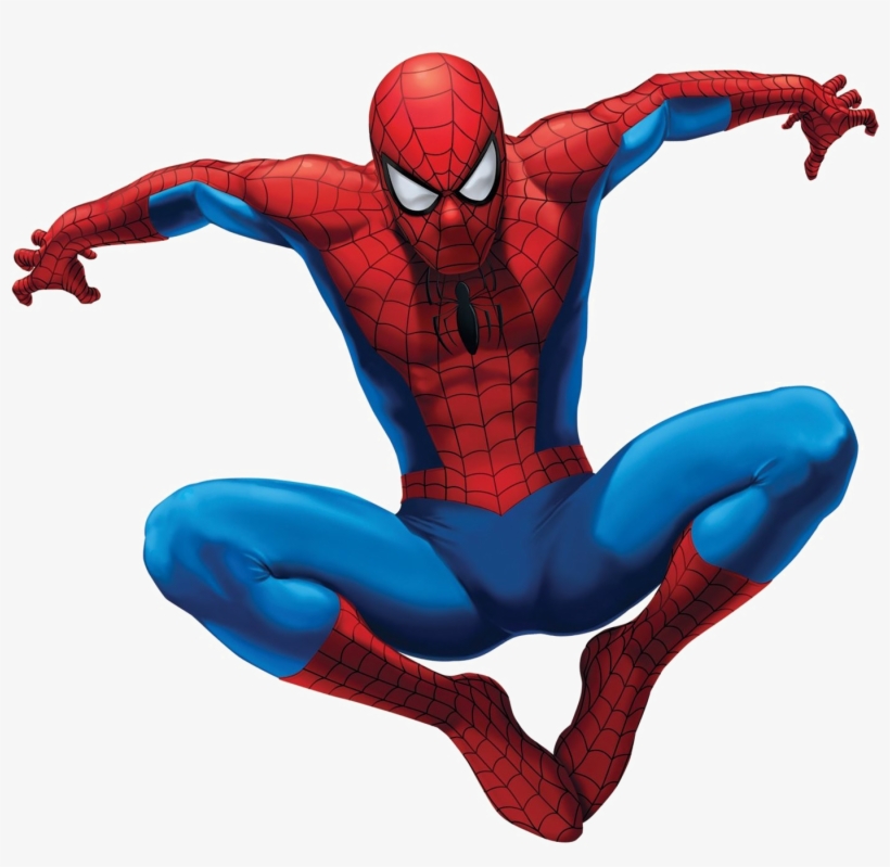 Spider-man Png Image Background - Spiderman Cartoon, transparent png #465700