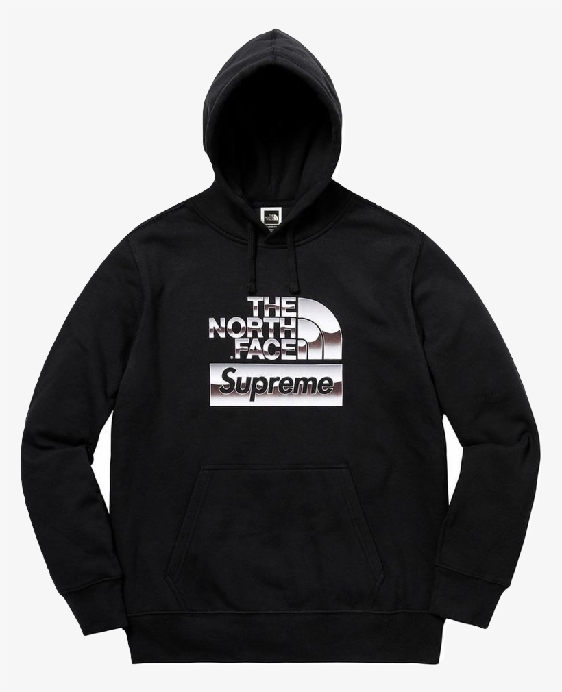 Supreme North Face Hoodie Black, transparent png #465726