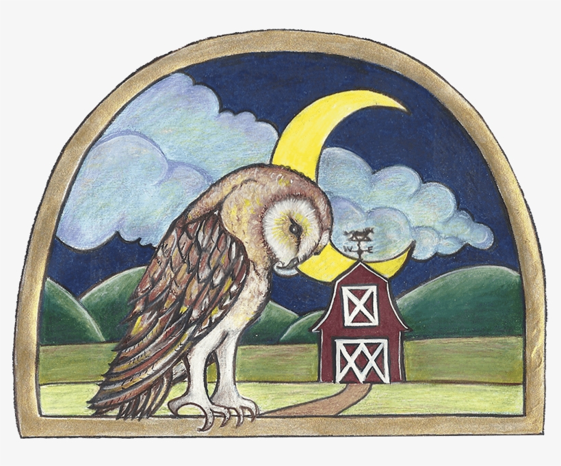 Barn Owl Art Studio - Painting, transparent png #465743