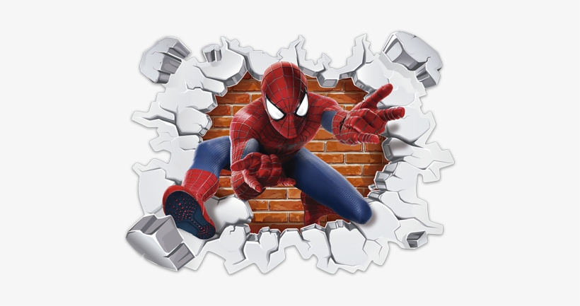 Stickers For Kids - Hombre Araña Pegatina, transparent png #466268