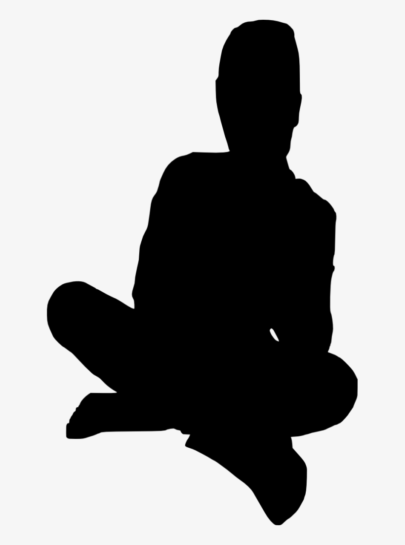 12 People Sitting Silhouette Onlygfx - Ok Icon, transparent png #466985
