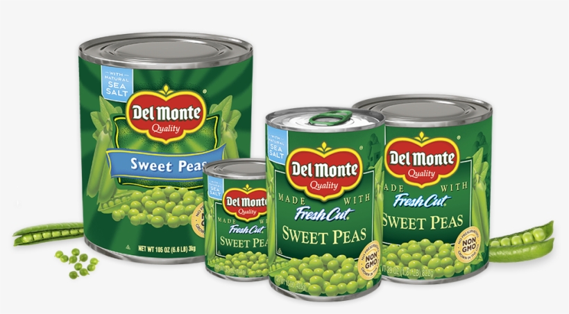 5oz, 15oz, 29oz, 105oz - Del Monte Sweet Peas, 105 Oz (pack, transparent png #467053