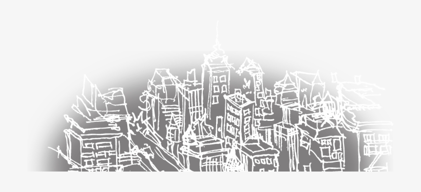 New York City Drawing At Getdrawings - City Drawn Transparent Png, transparent png #467143