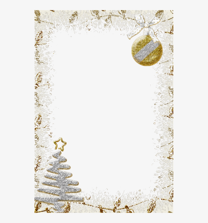 Picture Freeuse Stock Sparkling Silver Transparent - Silver Christmas Border Png, transparent png #467730