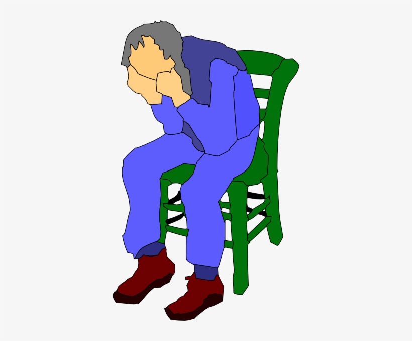 Free Download Man On A Chair Clip Art At - Man Sitting Clip Art, transparent png #467731