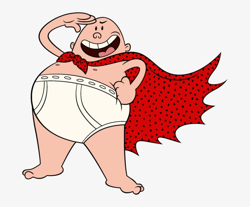 Captain Underpants Salute, transparent png #467914