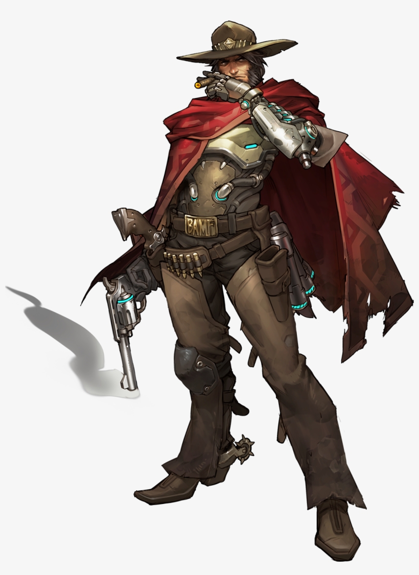 Mccree Overwatch Characters, transparent png #467950
