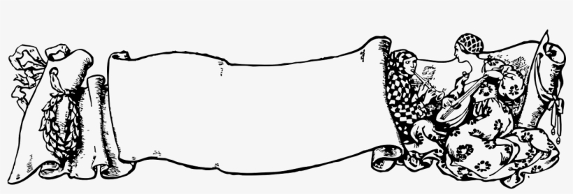 Download Scroll Computer Icons Music Art - Count Of Monte Cristo As Retold, transparent png #467952