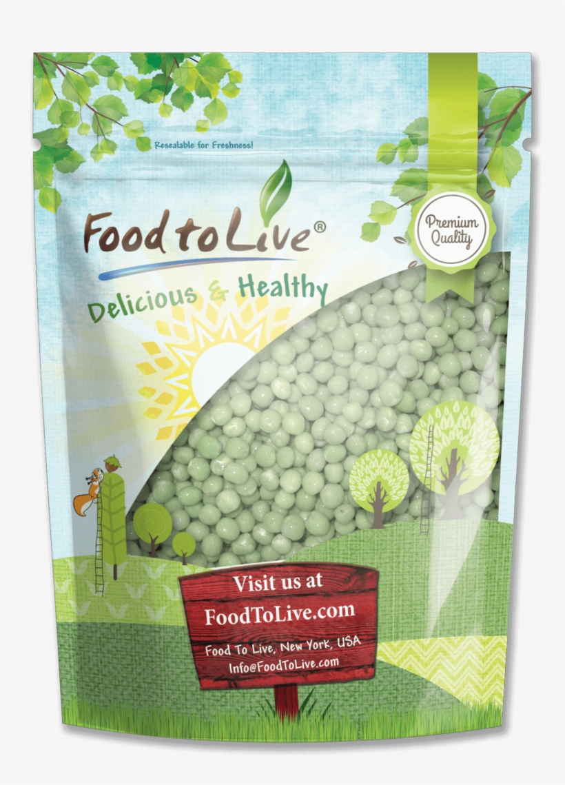 21 872175 Green Pea 480t 03 Jul 2017 - Food To Live Sesame Seeds Hulled 1 Pound, transparent png #468101