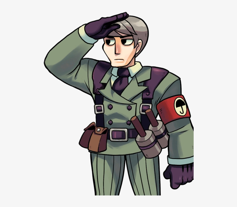 Adam Salute - Skullgirls Blush, transparent png #468123