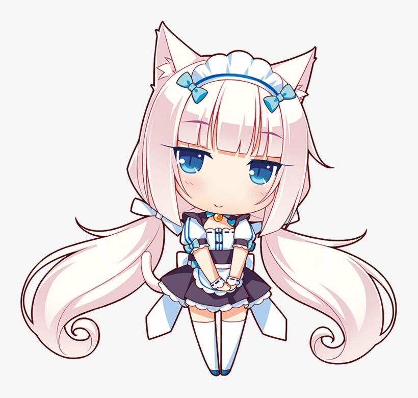 Vanilla Nekopara Sekai By Plank 69-d9sx4jt - Vanilla Chibi, transparent png #468436