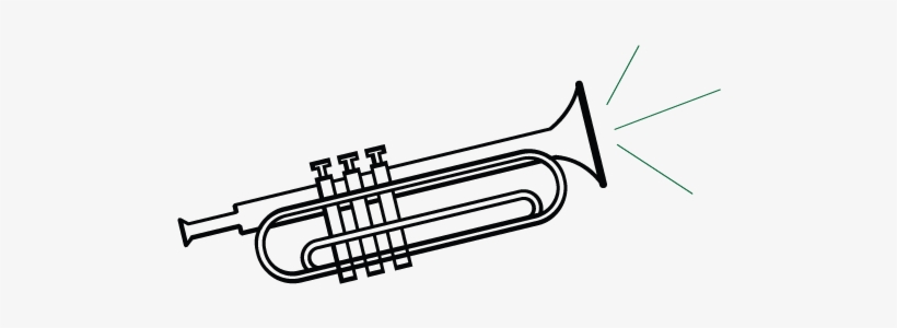 Select Downloaded Stickers And Save Into The New Album - Trumpet, transparent png #468457