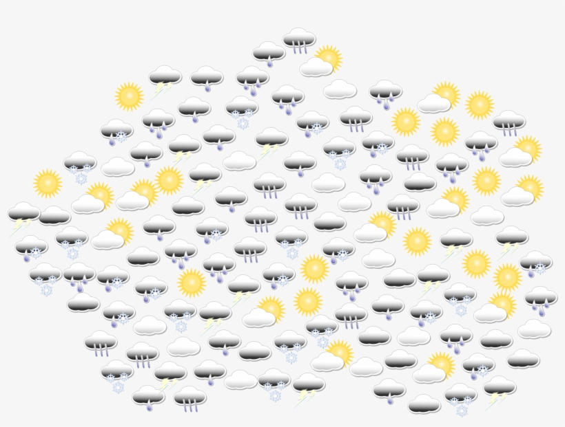 This Free Icons Png Design Of Weather Icons In Cloud, transparent png #468662