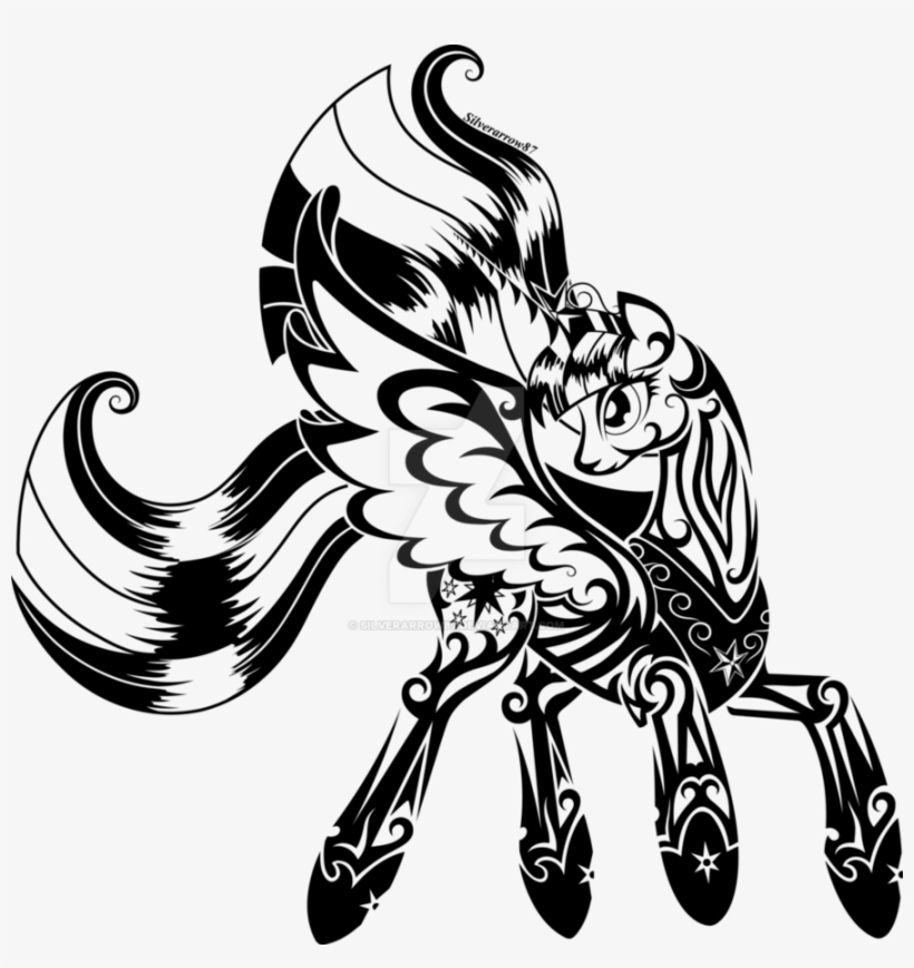 Vector Stock Alaska Drawing Tribal - My Little Pony Tribal, transparent png #468725