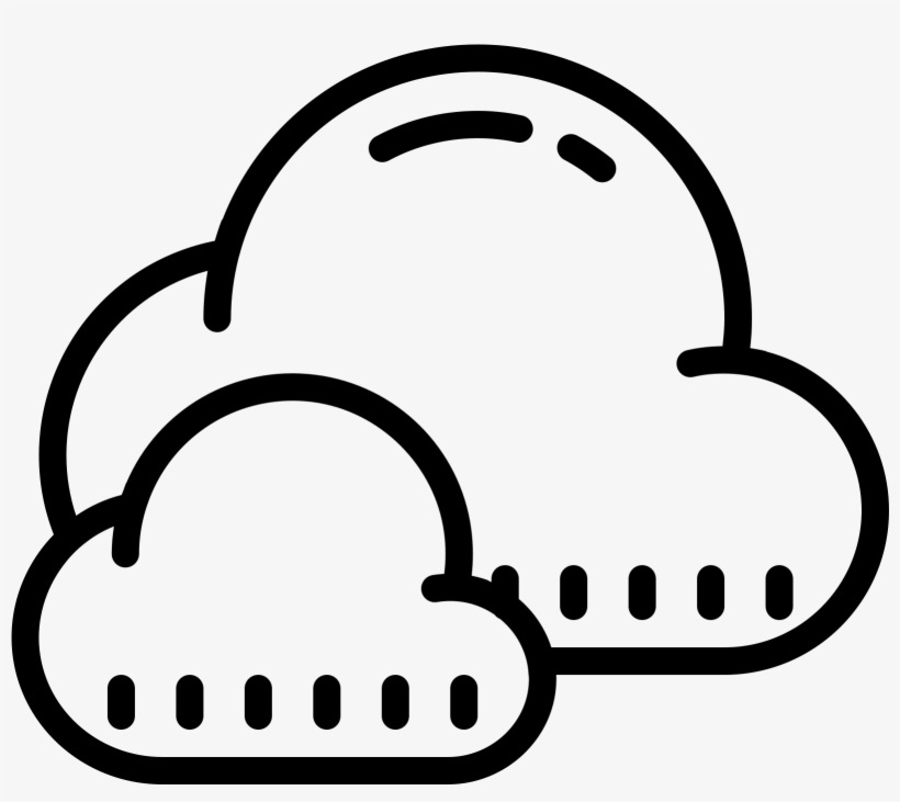It Is A Very Simplified Looking Cloud - Cloud Computing, transparent png #469072