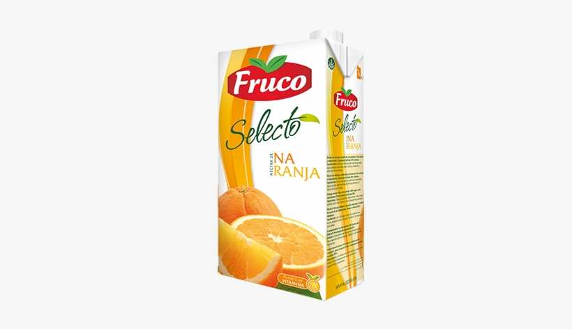 Néctar Naranja Brik 1l - Fruco, transparent png #469073