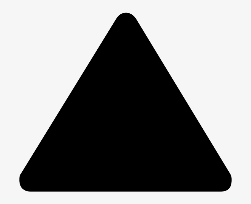 Black Triangle Clipart - Triangle Png Transparent, transparent png #469099