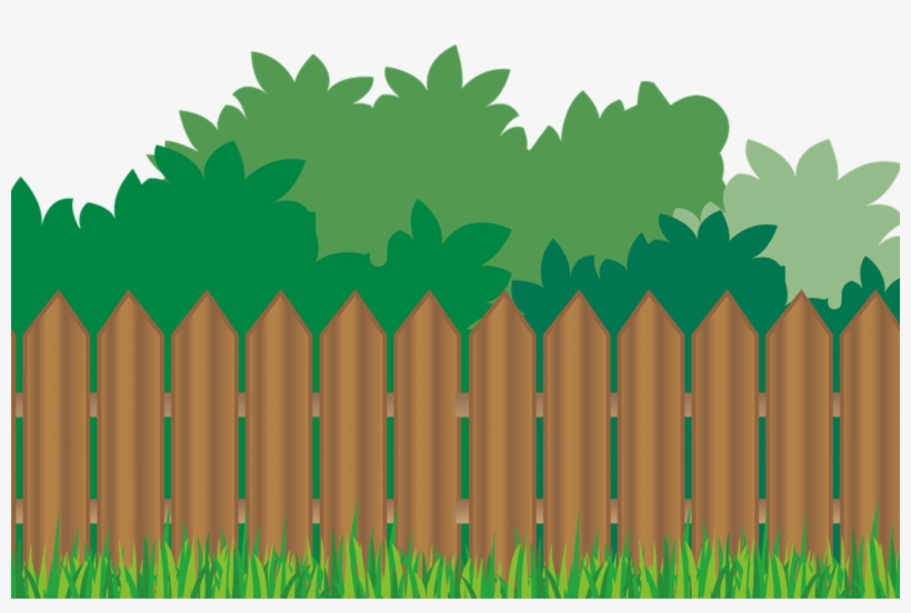 Wood Fence Grass Background - Fence Clipart, transparent png #469251