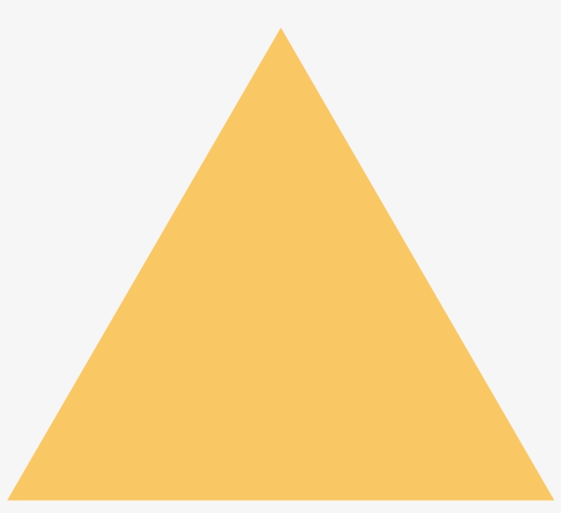 Triangle-shape - Golden Triangle Png, transparent png #469356
