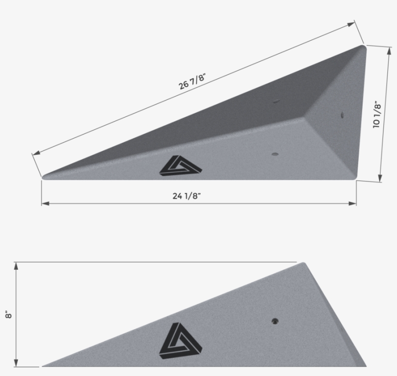 2 Face Triangle Shape Dimension - Triangle, transparent png #469506