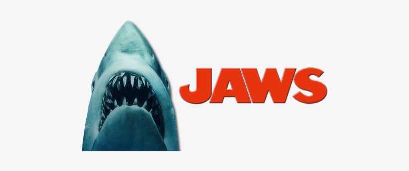 Jaws Movie Image With Logo And Character - If You Watch It Backwards Memes, transparent png #469681