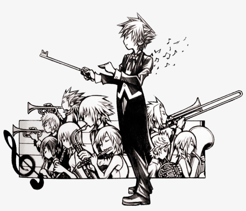 Resized To 99% Of Original - Kingdom Hearts Orchestra World Tour, transparent png #4600567