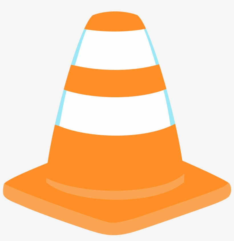 Construction Cone Clipart Png Banner Free - Cone Construção Png, transparent png #4601309