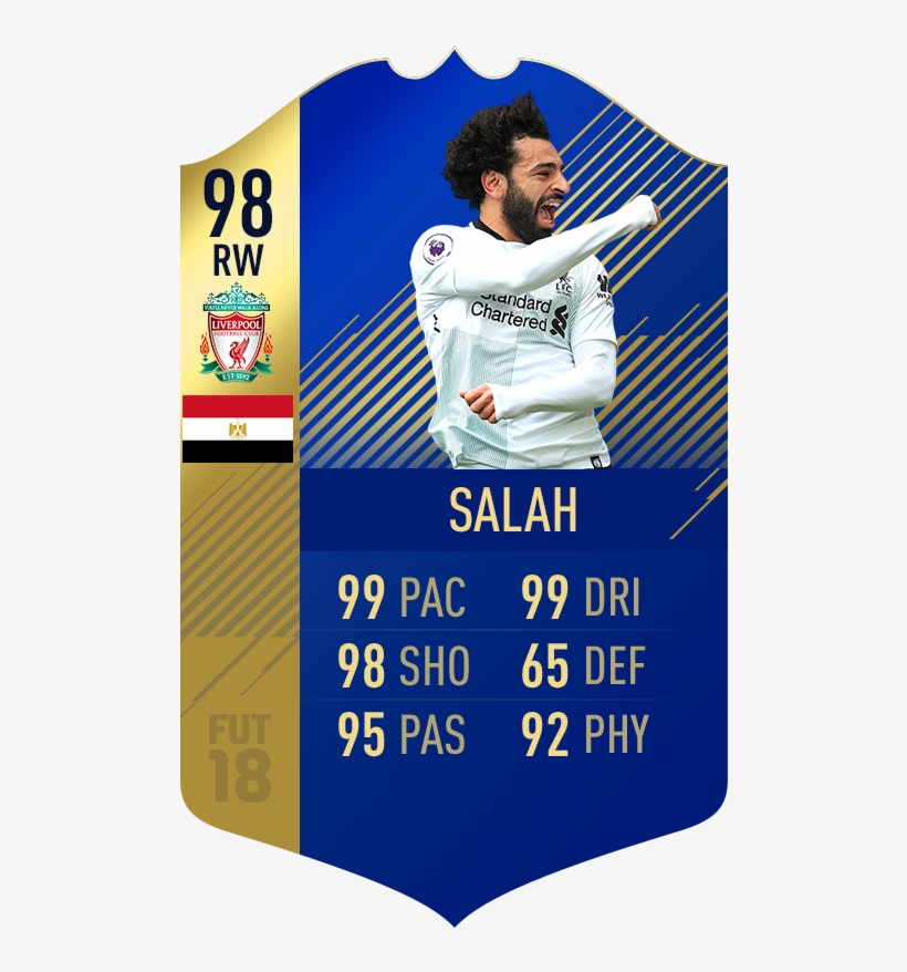 4 May - Salah Tots Fifa 18, transparent png #4601392