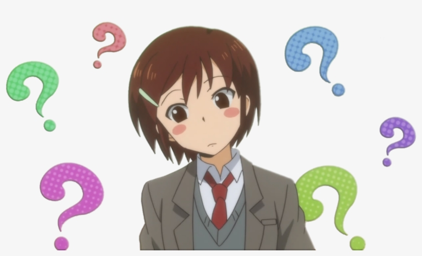 Question Makrs , - Question Mark Anime Png, transparent png #4601531