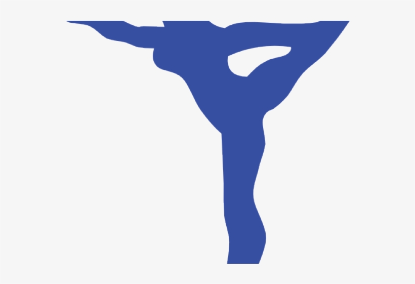 Gymnastics Silhouettes Transparent - Transparent Gymnast Cartoon, transparent png #4602185