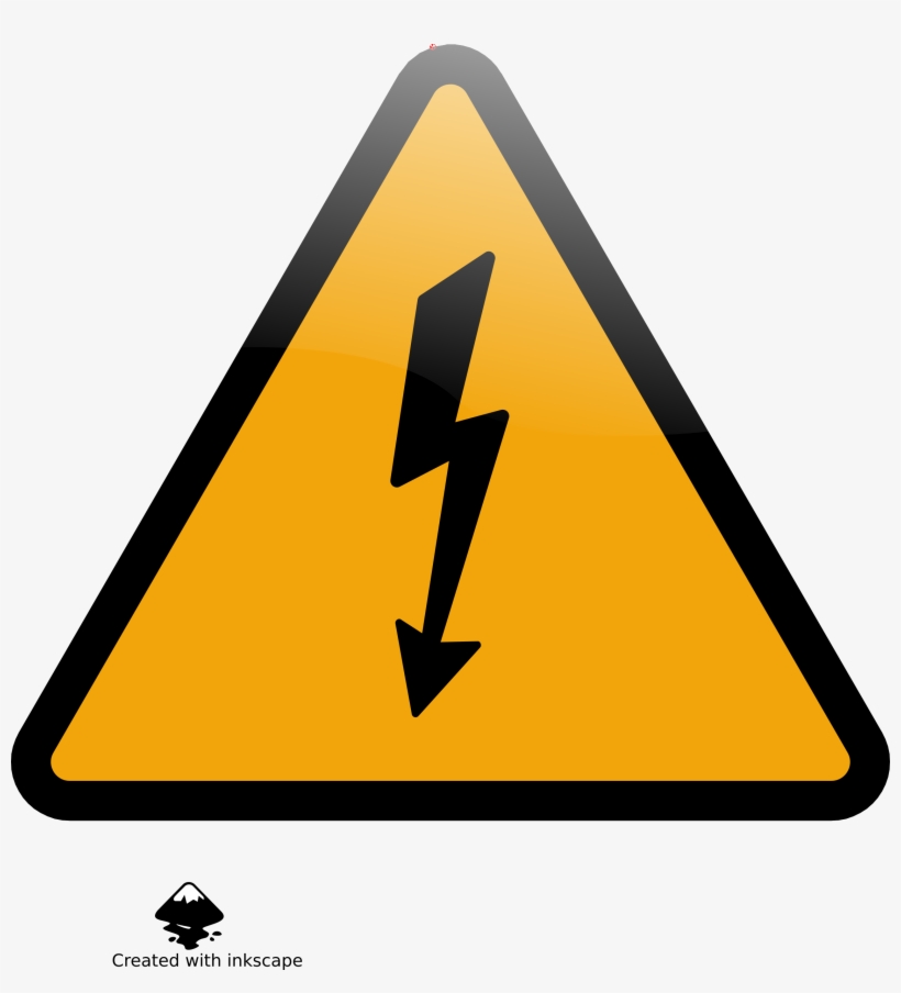 This Free Icons Png Design Of Caution High Voltage, transparent png #4603552