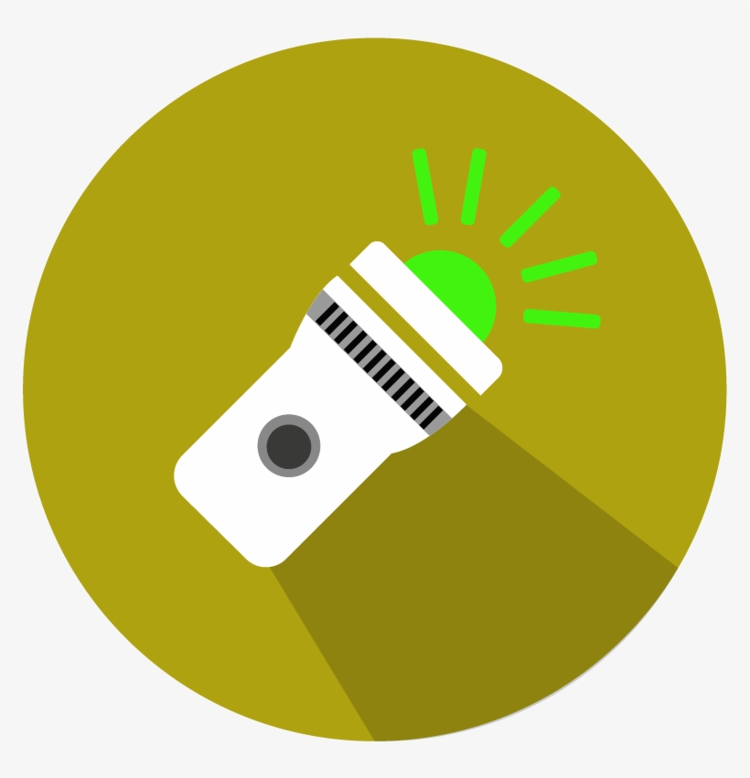 Flashlight, transparent png #4604895