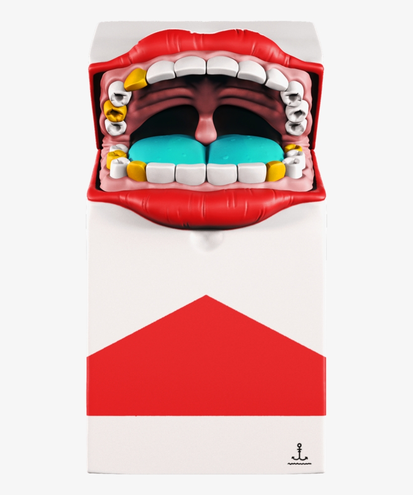 Lumps Cigpack 1s V=1542354334 - Cigarette Pack, transparent png #4604975