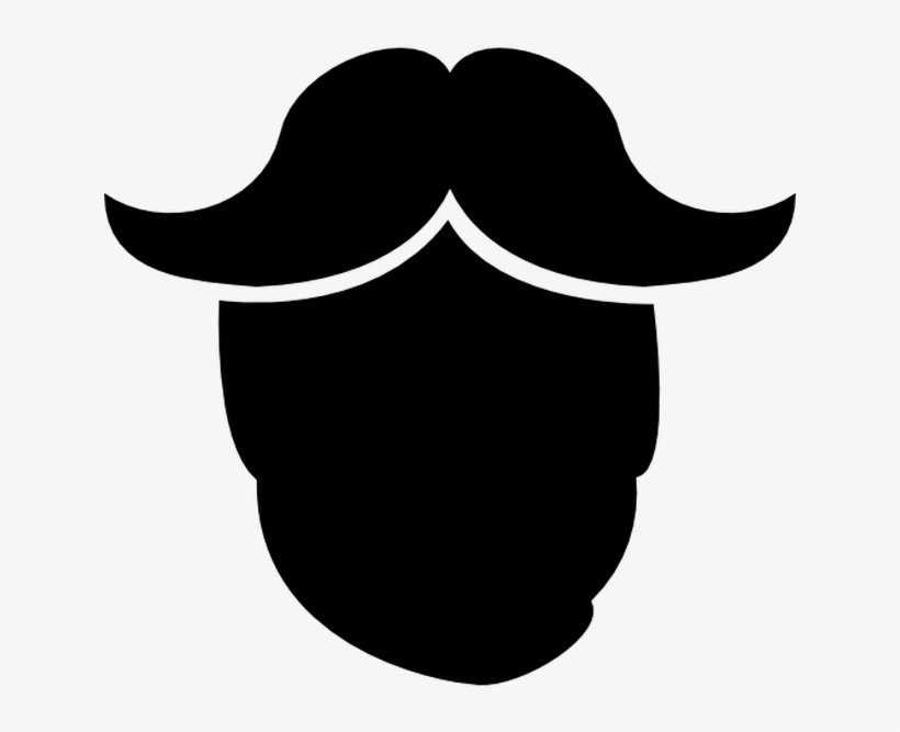 Beard No Mustache - Barba Bigote Png, transparent png #4605120