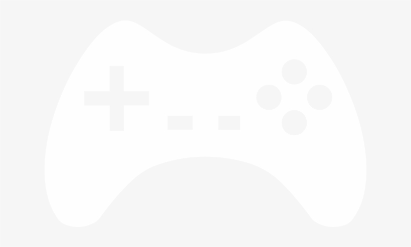 Gaming Icon Png White, transparent png #4605662