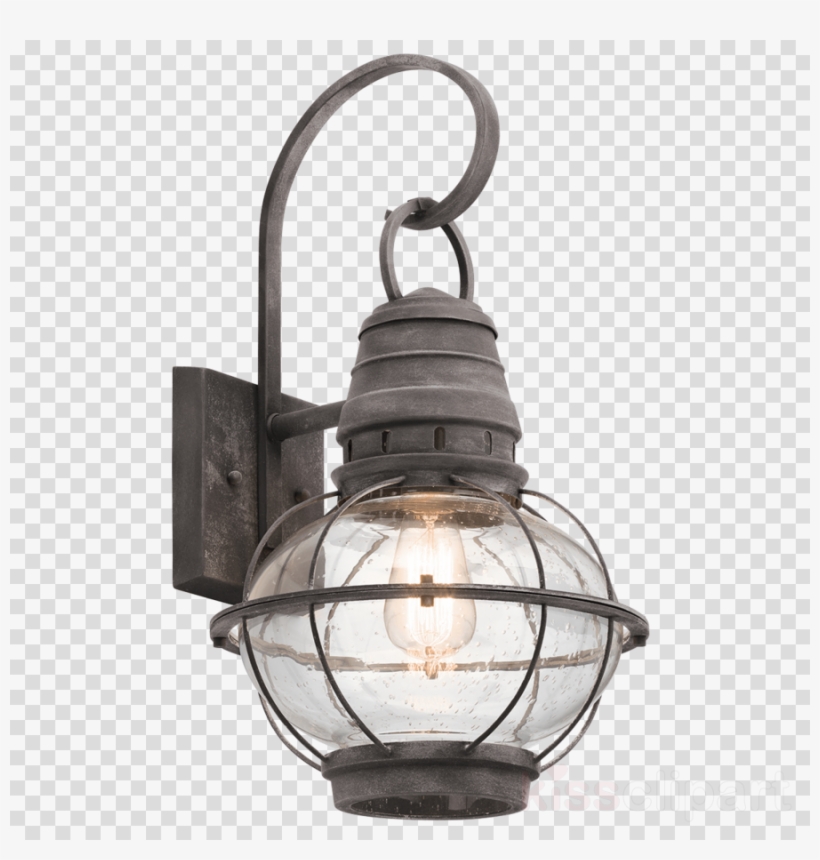 Download Kichler Weathered Zinc Bridge Point 1 Light - Kichler Weathered Zinc Bridge Point 1 Light Outdoor, transparent png #4606239