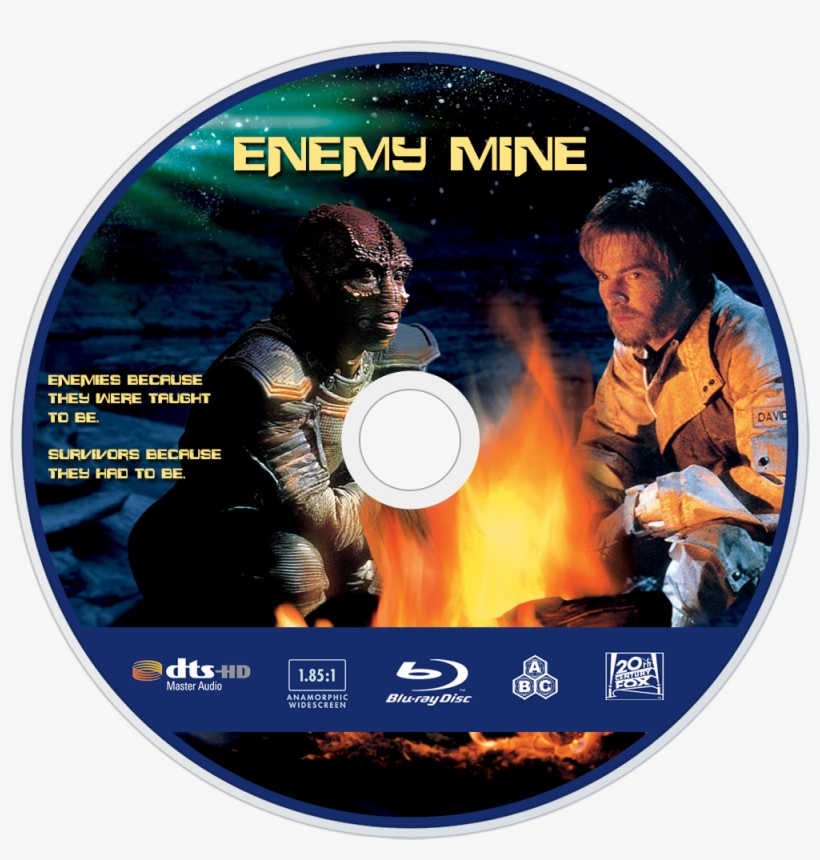 Enemy Mine Bluray Disc Image - Blu-ray Disc, transparent png #4606699