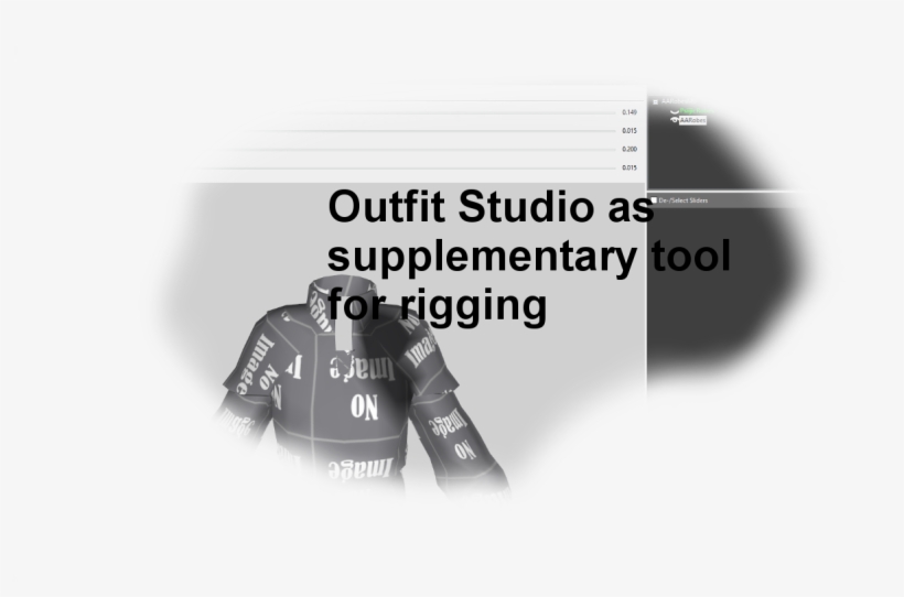 Outfit Studio - Rigging, transparent png #4606921