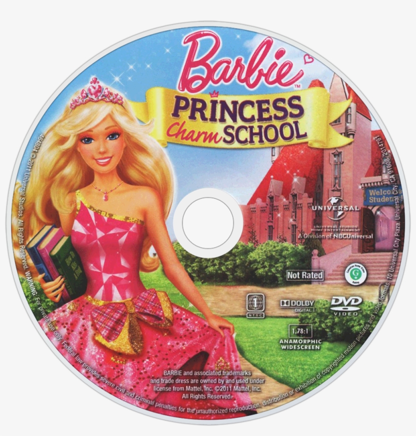 Barbie Princess School Dvd, transparent png #4607102